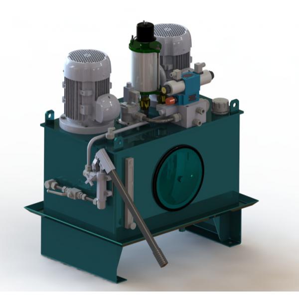 Quality High Pressure AC380V 4KW Industry Hydraulic Power Units with 2 Motors for sale
