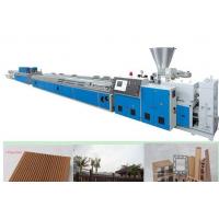 China PVC Celling Panel Plastic Manufacturing Machines With Double Screw Design factory