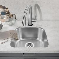 Quality Modern Sus304 Stainless Steel Sink , Undermount Single Bowl Bar Sink 22 Gauge for sale