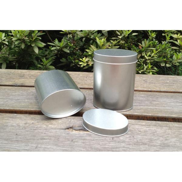 Quality Metal Small Embossed Oval Tin Can For Chocolate And Tea Packaging for sale
