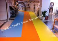 China Heterogenous Equivalent Outdoors Vinyl Laminate Flooring Roll Sports Flooring PVC Plastic Composite Material factory