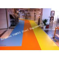 China Heterogenous Equivalent Outdoors Vinyl Laminate Flooring Roll Sports Flooring PVC Plastic Composite Material factory