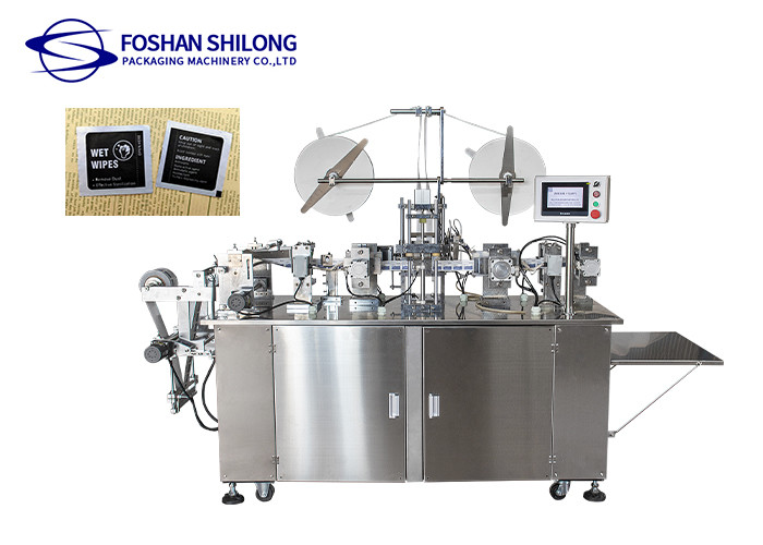 China Fully Automatic Alcohol Swab Making Machine Transverse Folding ECO W45mm factory