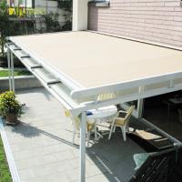 China Aluminum Waterproof Retractable Skylight Shade Sunroom Roof Awning factory