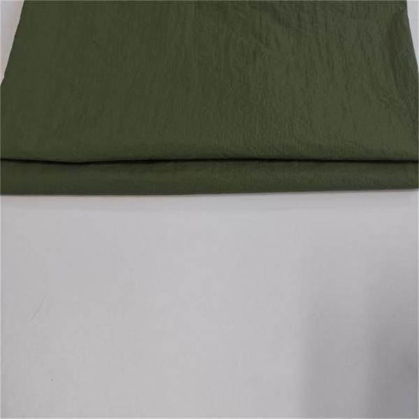 Quality 320t 40dx40d Crinkle Nylon Fabric By The Yard 65gsm Water Resistant for sale