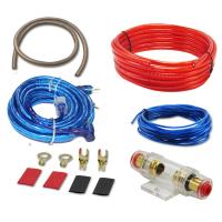 China 5 Meters Long 8GA Car Power Subwoofer Amplifier Audio Wire Cable Kit with Fuse Holder for sale