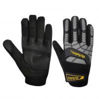 China TPR Knuckle Protection Gloves Heavy Duty Mechanic Gloves  Sport Gloves factory