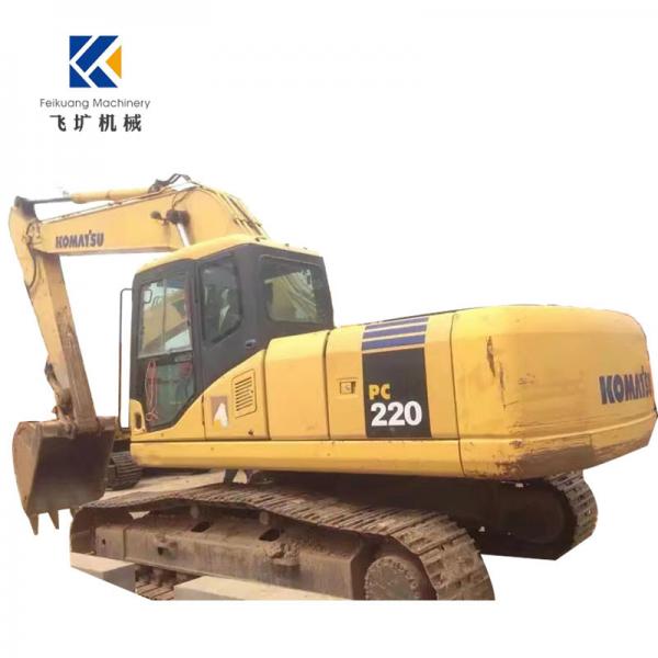 Quality PC220-7 Hybrid Used Komatsu Excavator 22 Ton 125000W for sale
