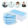 China Breathable 3 Ply Disposable Face Mask Non Woven Fabric For Clinic / Hospital factory