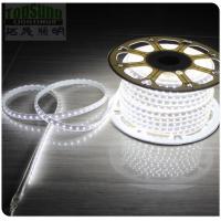 Quality 50m high CRI waterproof flexible led strip light 5050 smd 240VAC white strips for sale