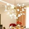 China New Design Remote Led Chandelier Light Tree Leaf Firefly Chandelier Pendant Ceiling Lamp For Living Room Dimming Lustre factory