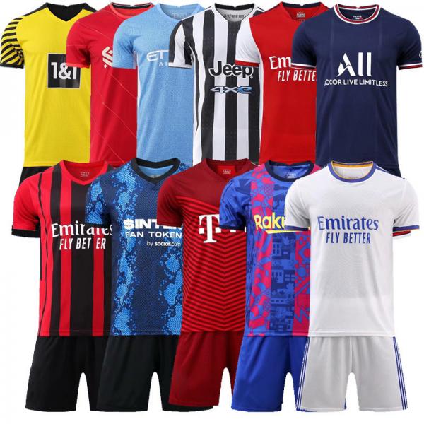 Quality Durable Personalized Soccer Shirts Jerseys Multiscene Washable for sale