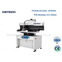 China SMT PCB Manufacturing Solder Paste Stencil Machine Semi-Auto Solder Paste Printing Machine  For LED factory