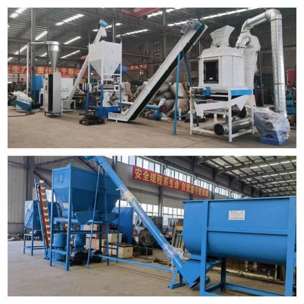 Quality 30kw Electric Feed Pellet Mill 300-400kg/H Rabbit Feed Pellet Mill For Poultry Feed for sale