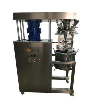 China 10 Gallon Vacuum Emulsifier Homogenizer 15KW Ointment Making Machine factory