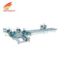 Quality Auto Welding Cleaning Pvc Door Manufacturing Machine 15kw Production Line for sale