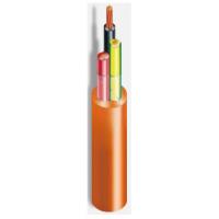 Quality 0.6/1kV 2C+E XLPE insulated orange circle cable complied with AS/NZS standard for sale