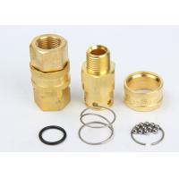Quality Valveless Structure High Flow Coupler Brass / SS304 LSQ-RD Interchange With for sale