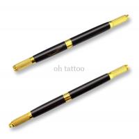 China OEM Double Ended Blades Multifunctional Semi Permanent Eyebrow Tattoo Pen factory
