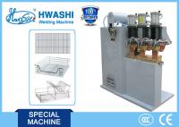 China HWASHI Stainless Steel Kitchen Cabinet Sliding Basket Welding Machine factory