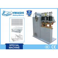 China HWASHI Stainless Steel Kitchen Cabinet Sliding Basket Welding Machine factory