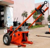 China 150m Depth Geotechnical Portable Drilling Rig Machine / Rotary Drilling Rig factory