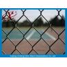 China Hot Dipped Galvanized Chain Link Fence For Construction / Residential factory