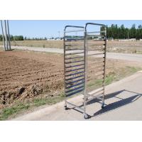 China Food Beverage Stainless Steel Rack Trolley Dessert Bakery Cooling Tray factory