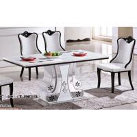 China home 6 person rectangle marble table dining room furniture factory