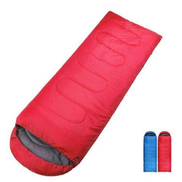 Quality outdoor 4 Season Envelope Sleeping Bag Ultralight 170T Polyester Spinning Waterproof for sale