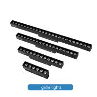 Quality Black 6w 12w 18w Magnetic Track Spotlight Commercial Smart No Master Light for sale