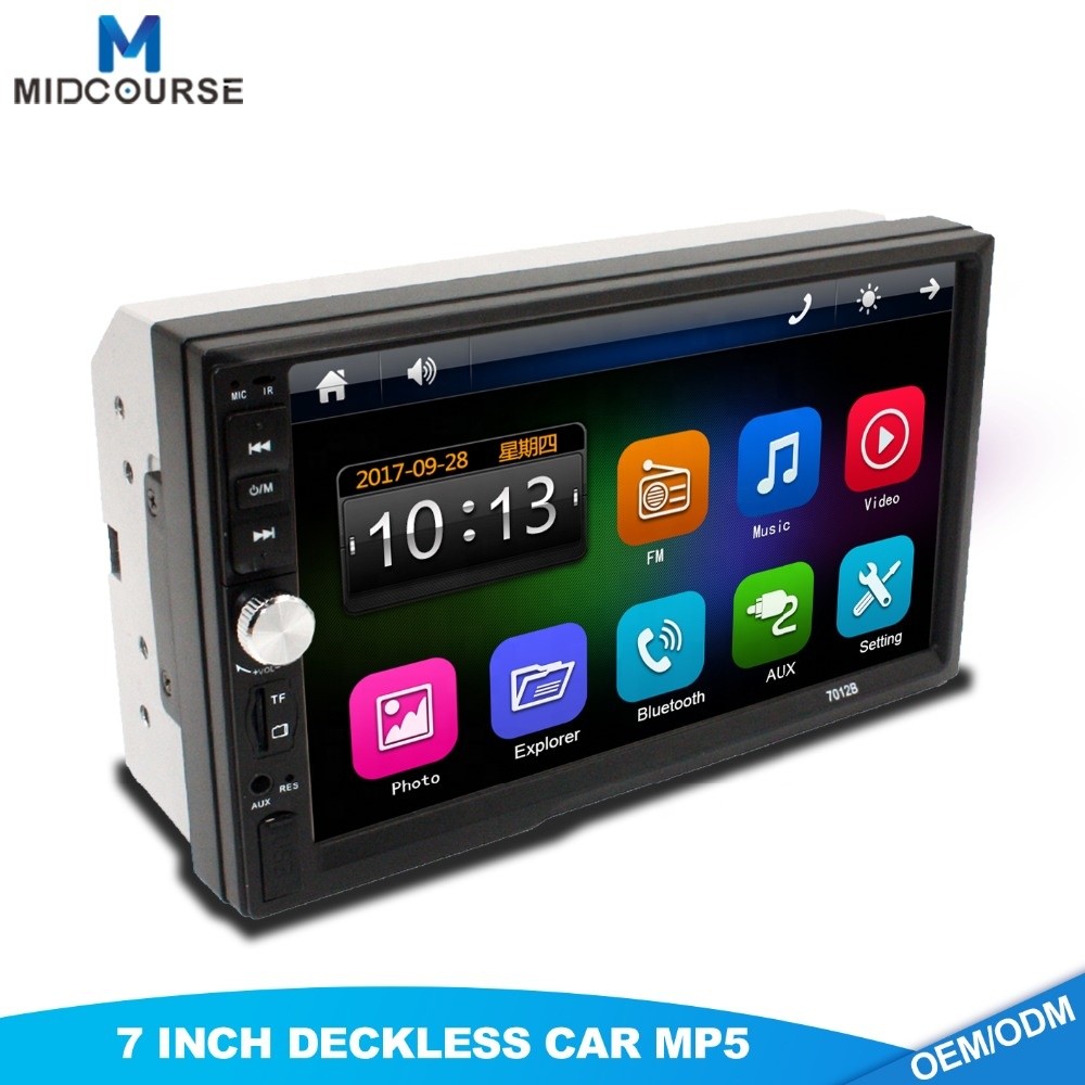 china Dul Din Car Stereo MP5 Radio Player Mirrorlink Bluetooth FM CE Approved