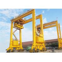 China 35T 40T Mobile Harbour Port Container Gantry Crane 320KN for sale