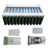 China Modules Pre Prepared Fiber Distribution Panels 19 Rack Mount 3U Height SC/SX Adapter factory