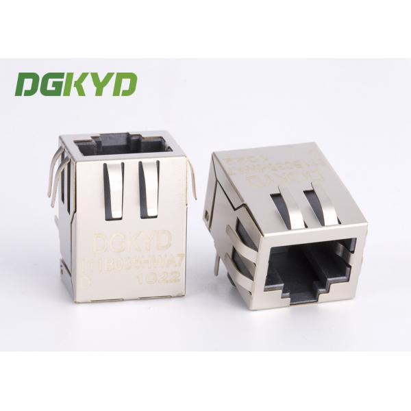 Quality 100Mb 8P8C RJ45 Female Network Connector RoHS REACH COMPLIANT for sale