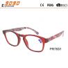 China 2019 new design reading glasses,spring hinge with transform paper,suitable  for men and women factory