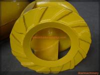 Buy cheap Wear Resistant Centrifugal Slurry Pump Impeller High Chrome cast iron, rubber from wholesalers
