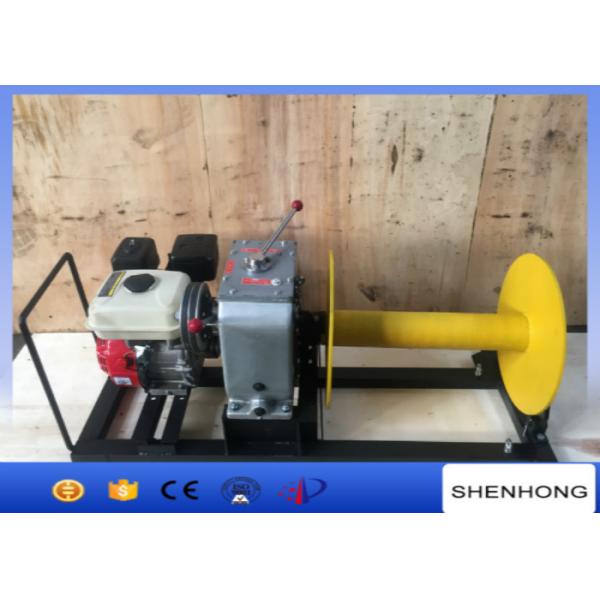 Quality 3 Ton Gasoline Engine Cable Pulling Winch For Pulling And Hoisting Wire Rope for sale