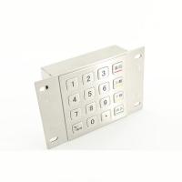 Quality IP65 Waterproof Stainless Steel Encrypted Metal EPP Pin Pad 16 Keys For Payment for sale