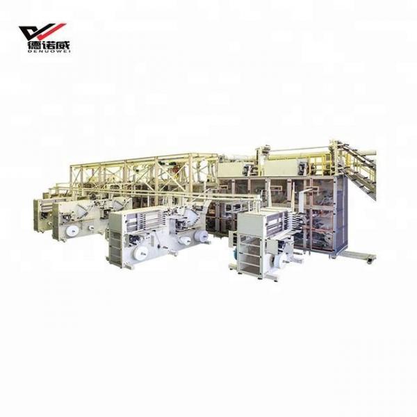 Quality Customized Modern Design Baby Diaper Production Line  28M*4M*3.6M for sale