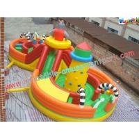 Quality Durable Commercial Inflatable Playground Fire Retardant PVC Tarpaulin for sale