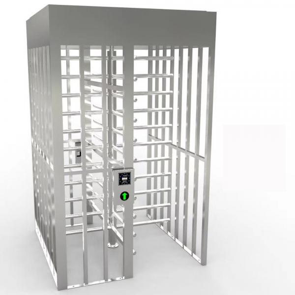 Quality Enhanced Security Full Height Turnstile SUS304 Entrance Access Control for sale