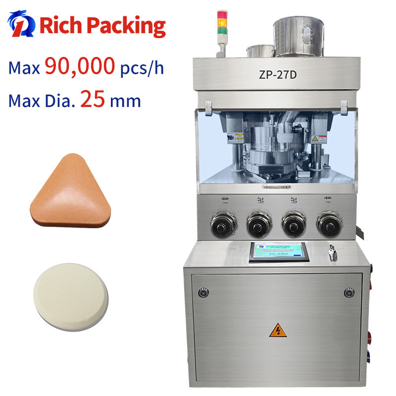 China ZP-27D Tablet Press Machine Pharmaceutical Automatic Rotary Compress Making factory
