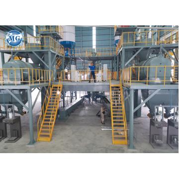 Quality Carbon Steel Dry Mortar Production Line Tiles Grout Making Machine With Sand for sale