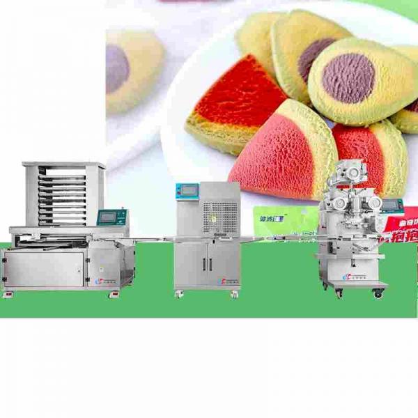 Quality Fully Automatic Biscuit Making Machine 4.5kw Cookie Encrusting Equipment for sale