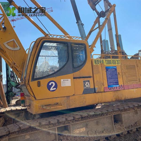 Quality 52M Crawler Crane 55 Ton XCMG QUY55 Crane MOY 2012 for sale