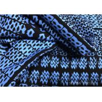 China Lycra Material Performance Knit Fabric , Digital Printing Sport Knit Fabric factory