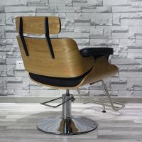 China Beiqi antique used salon chairs sales cheap hairdresser barber chair hair salon equipment factory
