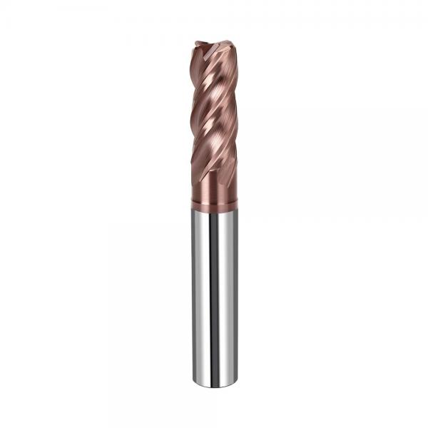 Quality HRC60 Unequal Solid Carbide Corner Radius End Mills for Steel for sale