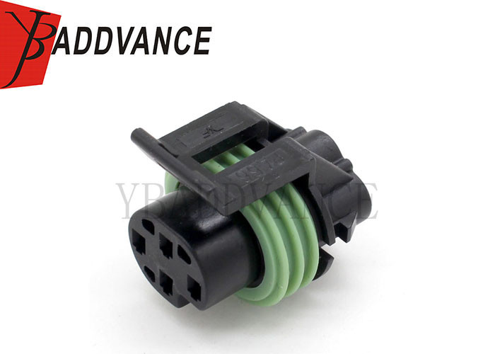 China Delphi 1 Row 4 Way Weather Pack Connector Metri - Pack 150 Series 12065298 factory
